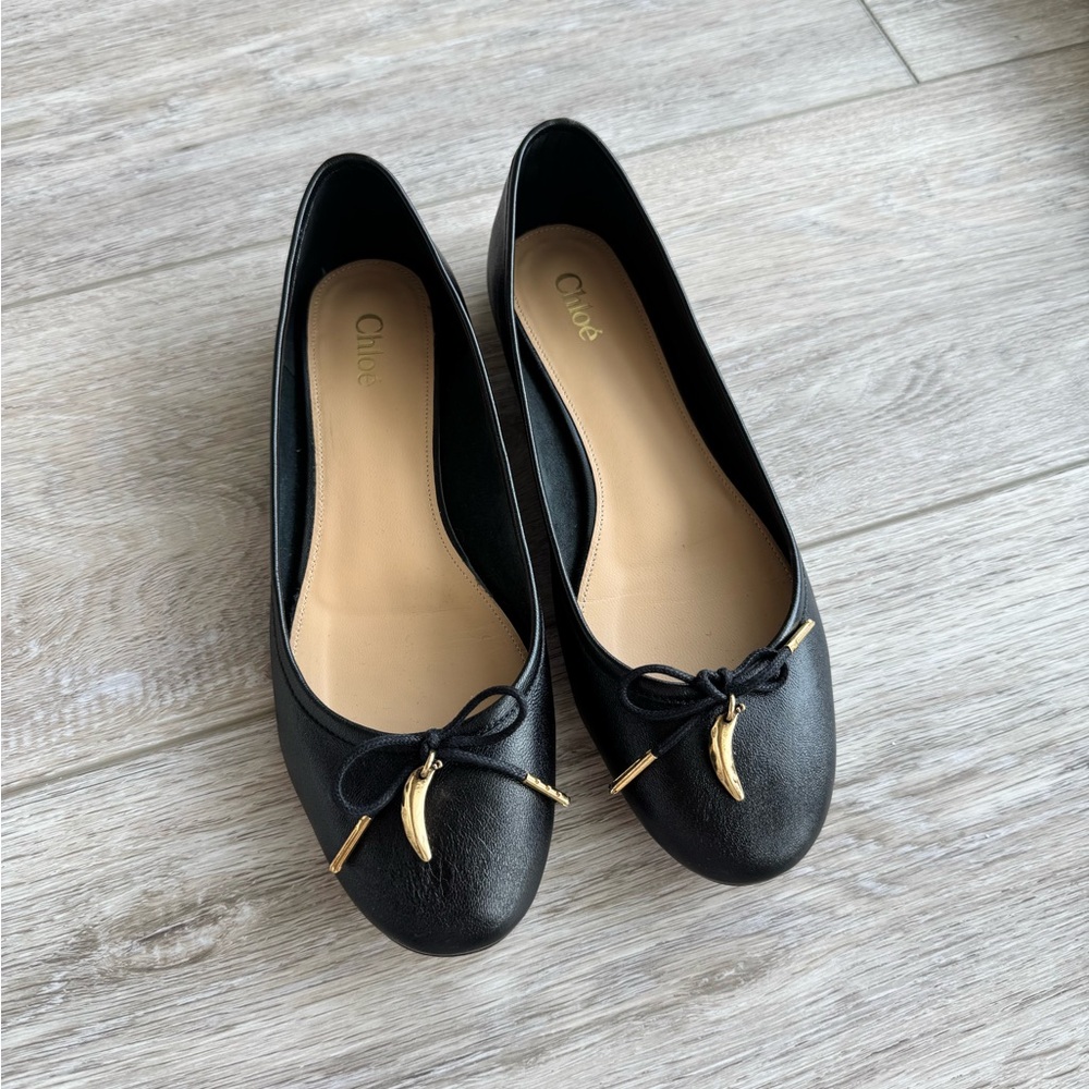 Chloé Women's Iris Ballet Flats in Black